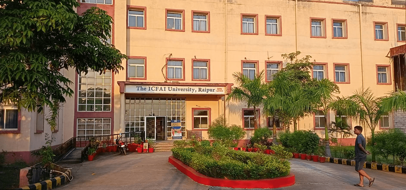 The ICFAI University, Raipur Chhattisgarh 4 The ICFAI University, Raipur Chhattisgarh