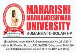 Maharishi Markandeshwar University kumarhatti solan Himachal Pradesh 1 meh