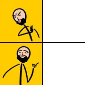 Online Meme Maker 233 depositphotos_667041786-stock-illustration-reaction-meme-template-negative-positive