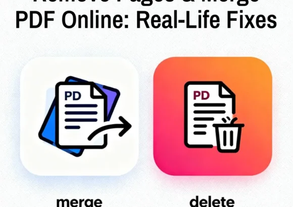 Remove Pages & Merge PDF Online: Real-Life Fixes