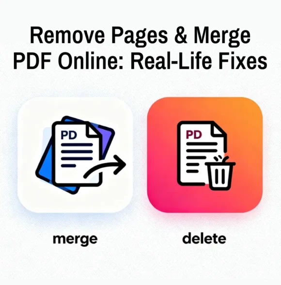 Remove Pages & Merge PDF Online: Real-Life Fixes